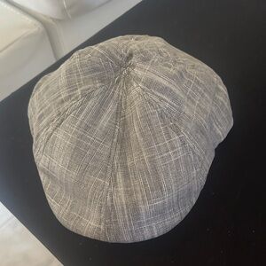 Stetson Charcoal Plaid Men's Cap